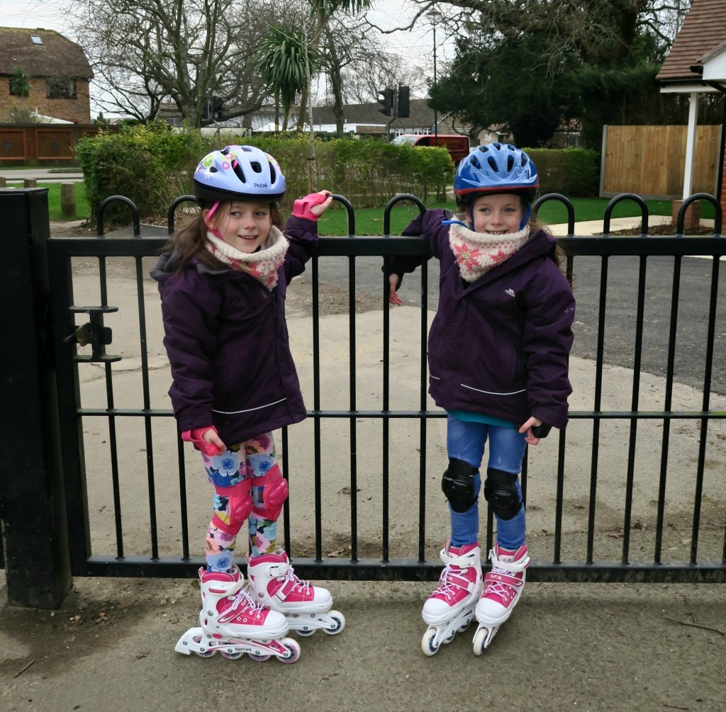 SFR Camden Adjustable Inline Skates in Pink