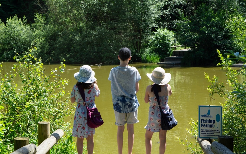 Center Parcs Longleat lake